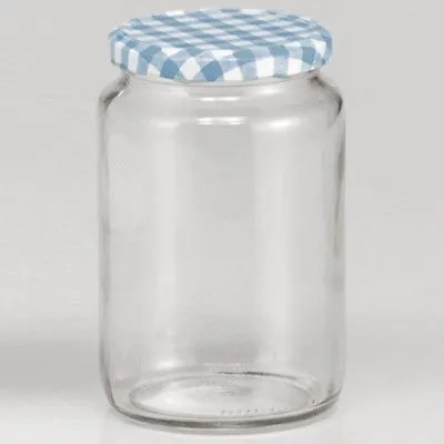 Produktbild von Sturzglas 770 ml, 12 Stück 82er Deckel