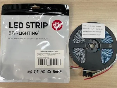 Image de RGBW : guirlande LED flexible de 5 m avec 60 LED par mètre, étanche IP67