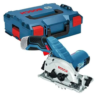 Image de Bosch GKS 10,8 V-LI Professional Scie circulaire sans fil Solo dans L-Boxx ( 06016A1002 )