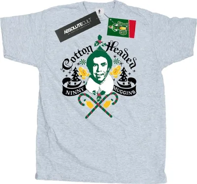 Produktbild von Elf - "Baumwolle Headed Ninny Muggins" T-Shirt für Herren BI23863 (M) (Grau)