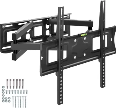 Produktbild von tectake® TV Wandhalterung für 26 - 75 Zoll (66 - 191 cm) ausziehbar schwenkbar, neigbar und stufenlos breitenverstellbar