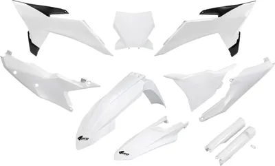 Produktbild von Ufo Ktm Sx 125 2025 Ktkit532f Plastikbausatz Weiß  Weiß One Size