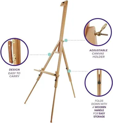 Produktbild von Kunststoff-Stehschilderständer, ideal für alle Schilderarbeiten