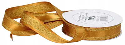 Produktbild von Pogotowie Florystyczne Neuheit Satinband mit Glitzerstreifen 15mm