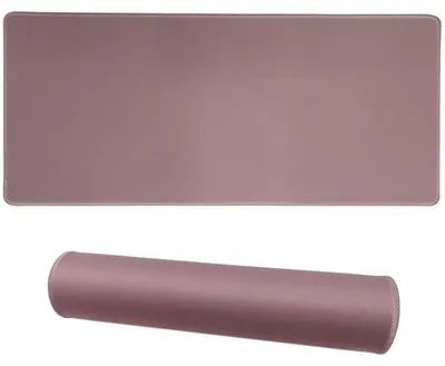 Zdjęcie produktu dla Podkładka pod mysz do gier, 70x30 cm, antypoślizgowa, z przyszytymi krawędziami, gładka powierzchnia, kolor: czekoladowy