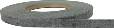 Produktbild von Kantenumleimer 2x2500 cm - Beton Dunkel - Melamin Kantenband mit Schmelzkleber für stabile Möbelkanten - Umleimer für Schutz und dekorativen Abschluss von Möbelplatten - Furnierband zum Aufbügeln