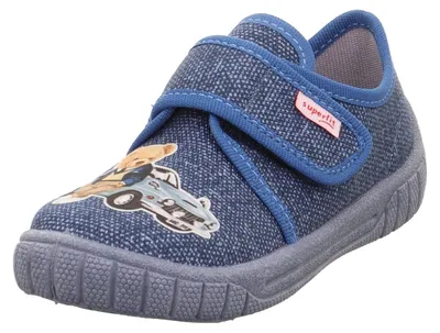 Immagine prodotto di Superfit, pantofole da interno per bambini, colore blu, modello 8070