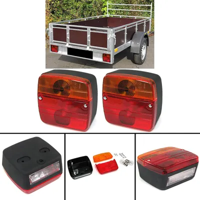 Obrázok produktu pre 2x zadné svetlo pre karavan univerzálne 12 V