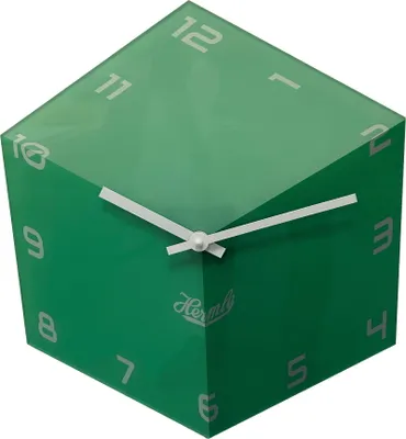 Produktbild von Hermle 6-eckige Wanduhr 30107-Y32100 - grün