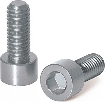 Produktbild von XLC Schrauben für Trinkflaschenhalter 2er Set, titan-farbig, 2-teilig (1 Set)