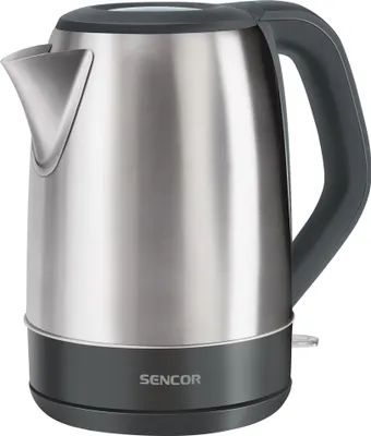 Produktbild von SENCOR SWK 1711SS Rychlovarná konvice, objem 1,7 l, příkon 2150 W, středový 360° konektor