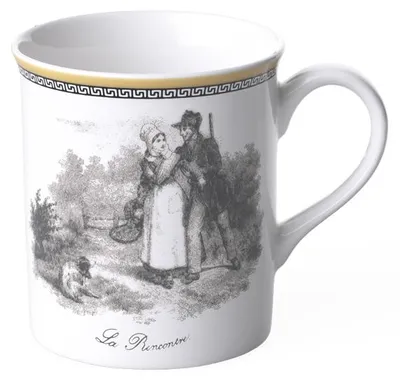 Imagen del producto de Taza con asa Audun Chasse, 112 x 82 x 91 mm, 250 ml | Villeroy & Boch | N.º de artículo: 1010709651 | EAN: 4003683111021