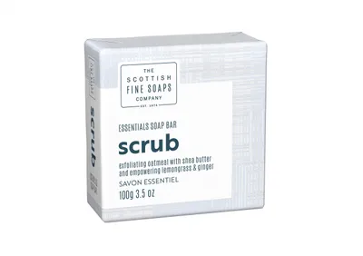 Obrázek produktu pro Scottish Fine Soaps Exfoliační tuhé mýdlo Scrub - Lemongrass & Zázvor, 100g
