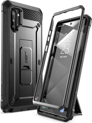 Produktbild von Schutzhülle Supcase UB Pro noSP für Galaxy Note 10 schwarz