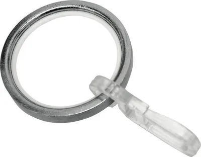 Produktbild von Gardinenring mit Gleiteinlage für Valence edelstahl Ø 16 mm
