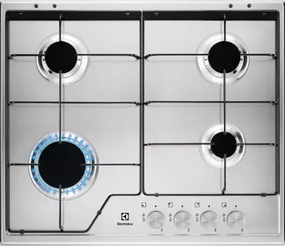 Zdjęcie produktu dla Electrolux KGS6424SX Stal nierdzewna Gaz do zabudowy 56 cm 4 strefy