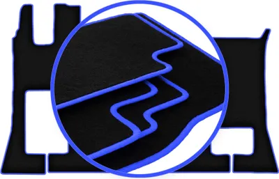 Immagine prodotto di Tappetini per auto CARLUX-BLUE per: Mercedes Actros MP5 (2019-)