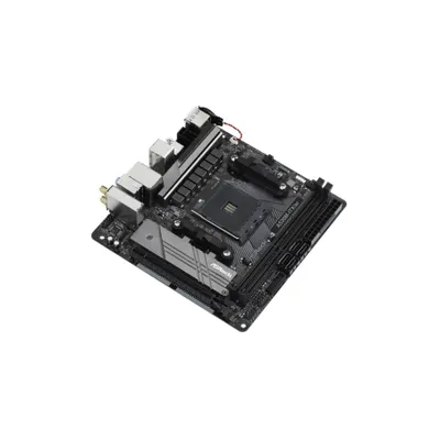 Produktbild von Asrock A520M-ITX/ac, AMD, Sockel AM4, AMD Ryzen 2000 Series, AMD Ryzen 3000 Series, DDR4-SDRAM, 64 GB, DIMM