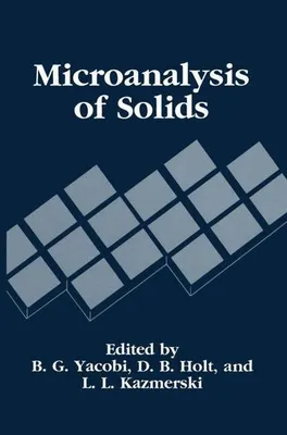 Produktbild von Microanalysis of Solids