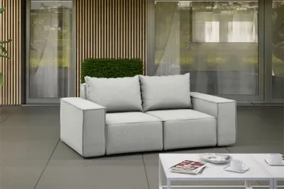 Produktbild von Kaiser Möbel Gartenmöbel set, sofa für den Garten Terrasse, SONNE den Hof, gemütliche Hellgrau