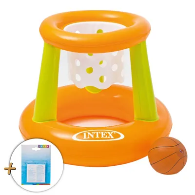 Produktbild von INTEX 58504NP - Wasserspiel - »Floating Hoops« (67x55cm) + extra Reparaturflicken