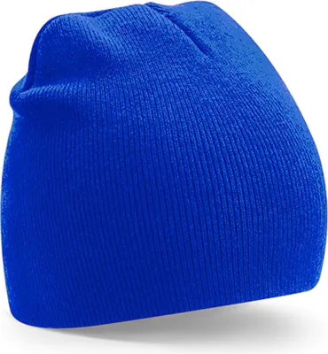 Immagine prodotto di Beechfield B44R | Recycled Original Pull-On Beanie - 100% poliestere riciclato - Colore: Bright Royal - Taglia: unica