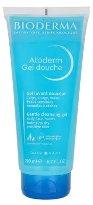 Produktbild von Bioderma Atoderm, Duschgel, 200 ml, Erwachsene, Unisex, Körper, trockene Haut, Empflindliche Haut