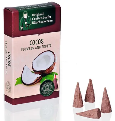 Obrázok produktu pre Crottendorfer - Kadidlo vo veľkosti M - Flower&Fruits - Cocos