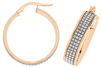 Produktbild von 9 Karat (375) Gold Damen - Creolen / Ohrringe - 20mm; TRS159199KYMM20