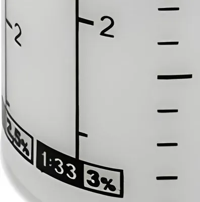 Immagine prodotto di Misurino STAGE6 250 ml Graduato 2 2,5 3% per Miscela Olio Benzina 2 Tempi