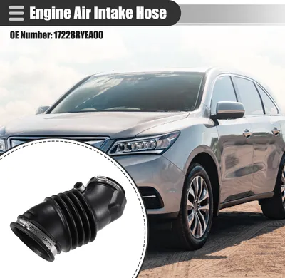 Image de Voiture Admission Tuyau, pour Acura MDX 07-09, Caoutchouc, No.17228RYEA00, Noir