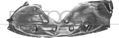 Produktbild von PRASCO Innenkotflügel Radhausschale Vorne Rechts für JEEP GRAND CHEROKEE IV (WK, WK2)