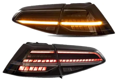 Obrázek produktu pro Zadní světla, sekvenční LED blinkry, vodotěsný design, kouřové