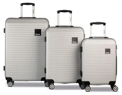 Produktbild von Bench. Voyage Trolley-Set S / M / L Silver silberfarben 55cm