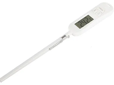 Immagine prodotto di Verk 07177 Termometro da cucina LCD B0713 bianco