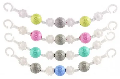 Image de La Poussette Barrière Fleurs / Boules