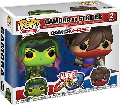 Produktbild von Gamora vs Strider (Marvel vs Capcom)  - Funko Pop! - Vinyl Figur