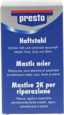 Produktbild von PRESTO Metall-Klebstoff 603901 55mm 95mm Tube 38mm 0,16kg 125g