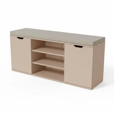 Zdjęcie produktu dla Szafka na buty z siedziskiem PORTA, 103 x 30 x 46 cm