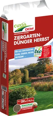 Produktbild von Ziergartendünger Herbst | Gartendünger von Cuxin DCM, Menge (Gramm, Kilogramm):10 kg