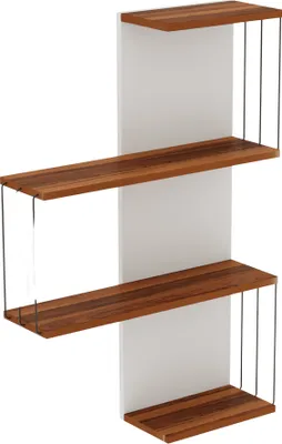 Immagine prodotto di Calicosy - Mensola a muro con 4 ripiani H96 cm - CAMBEL