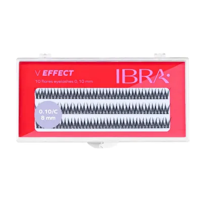 Produktbild von Ibrav Effect Eyelash Clusters 8mm - 120 Pieces