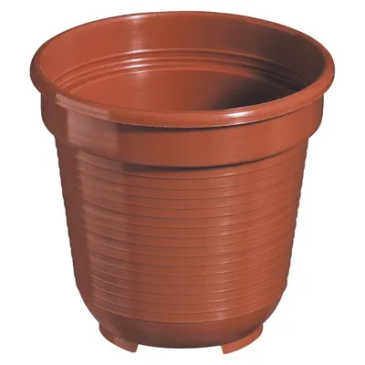 Produktbild von Geli Blumentopf STANDARD Terracotta Ø  8 cm - Kunststoff