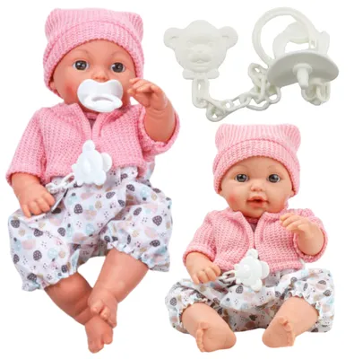 Productafbeelding van Babypop babymutsje trui fopspeengeluiden