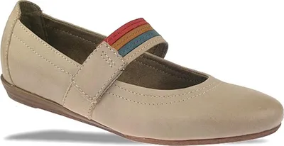 Produktbild von INDIGO Leder Ballerina Spangenschuh beige-EUR 38