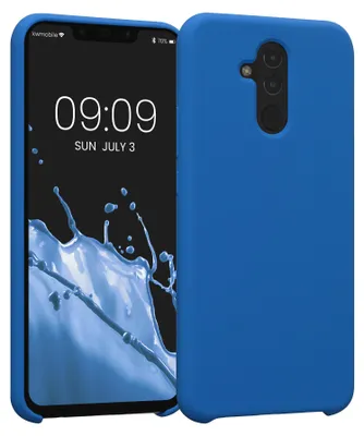 Produktbild von kwmobile Handyhülle für Huawei Mate 20 Lite Hülle - Case Silikon - Kabelloses Laden - Schutzhülle Cover in Blue Reef