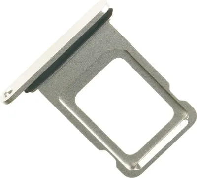 Produktbild von Simkarten Halter für iPhone 13, Weiß Silber