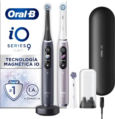 Obrázek produktu pro Elektrický zubní kartáček Oral-B iO Series 9 Duo Pack Black + Rose
