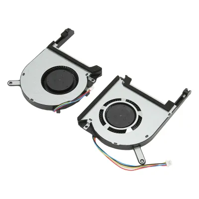 Obrázek produktu pro Ventilátor pro notebook 4 pinový napájecí konektor Dobrý odvod tepla Malý lehký ventilátor Náhrada za FX506IU FA506IH (ventilátor CPU GPU )
