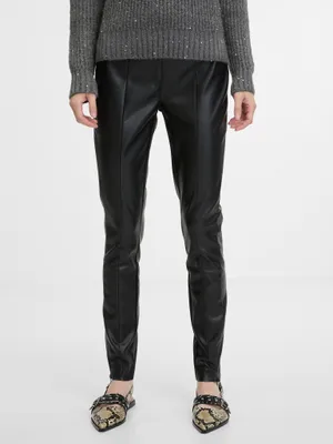 Produktbild von Orsay Schwarze Damen Lederhose 1000937A00877__44